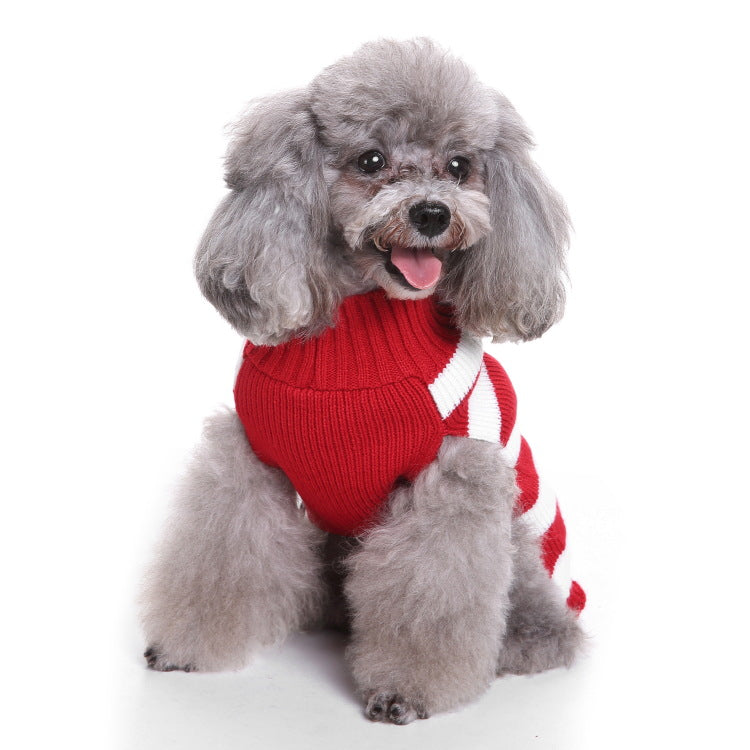 2023年新作入荷 ペット服 犬 服 Tシャツ ドッグウェア犬セーターペットクリスマスセーターニットハイネックペット服セーター犬セーター