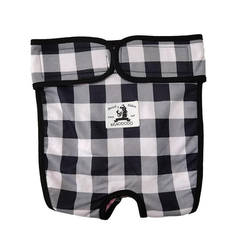 介護 中型犬 マナーバンド 服 マナーパンツ 犬の服 トイレ オムツカバー マーキング防止 チェック ドッグウェア しつけ サニタリーパンツ 犬 大型犬