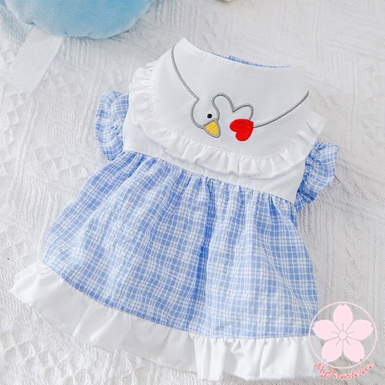 超目玉新品 ペット服 安い 犬 春 夏 涼しいフリル ドレス ワンピース かわいい 可愛い ハイブランド 猫 ドッグウェア