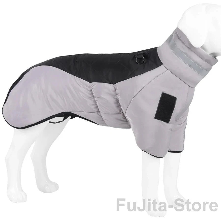 ペット服 犬服 ドッグウェア ダウンジャケット 大型犬防寒 秋冬 ワンちゃん服 大型犬 保温 防水 犬のコート 中綿ジャケット 裏起毛 二つ足 冬 暖かい服 愛犬用