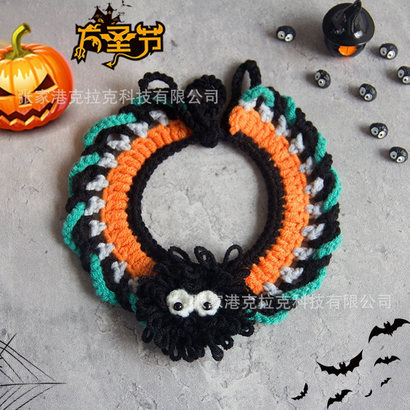 ねこ/犬用品 首輪マフラー サンタマフラー ハロウィンギフト プレゼント お祝い 大人気 着脱簡単 可愛い 散歩 旅行 撮影用 ペット服 記念撮影 INS tiktok かわいい ペット用品 ペット