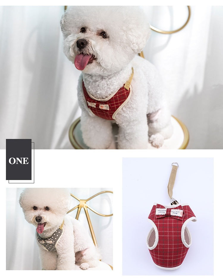 【3日以内に出荷】ハーネス 犬 リード付 ペット ソフトハーネス 胴輪 メッシュ素材 ベスト 小型犬 中型犬 大 ペット