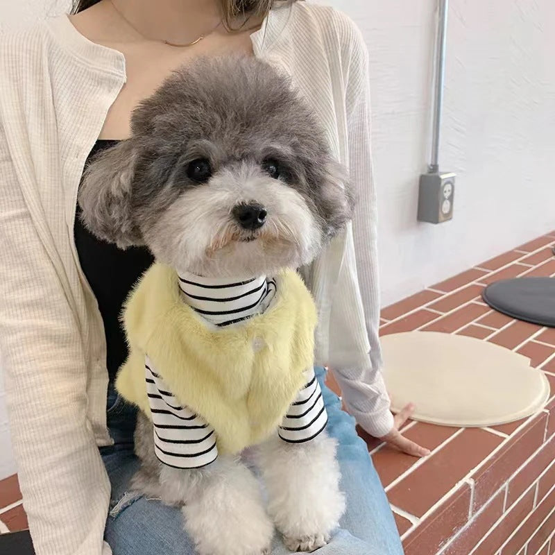 新作入荷 犬 服 犬服 春 秋 ペット服 犬服春秋インス小型犬ペット猫ウエストコート