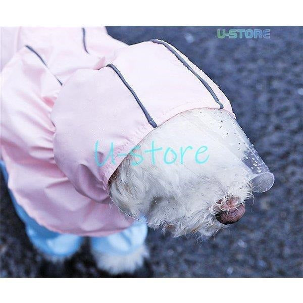 犬用 防水服 レインコート 犬服 雨具 お散歩 梅雨対策 着脱簡単 ゴールデン犬 防雨犬の服 小型犬 中型犬 犬レインコート ドッグウェア