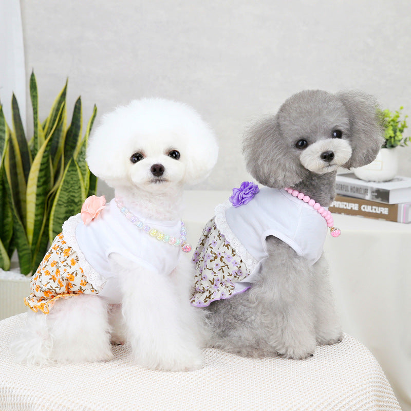 猫 犬 洋服 犬服 ペット服 大中小型犬 ペット用品 犬/猫用 犬の服 ペットウエア 小型犬 中型犬 通気 可愛い ドッグウェア トレーナー 犬 服 ワンピース サロペット ビションフリーゼ 犬猫服