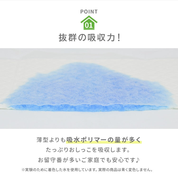 <a href="https://www.qoo10.jp/gmkt.inc/Search/brand.aspx?brandno=114450" target="_blank" class="title_brand" id="btn_brand" title="WEIMALL">WEIMALL</a>ペットシーツ 厚型 ワイド レギュラー 大容量 1200枚 800枚 600枚 200枚 まとめ買い 使い捨てペットシート 多頭飼い 犬 猫 業務用 ペット用品