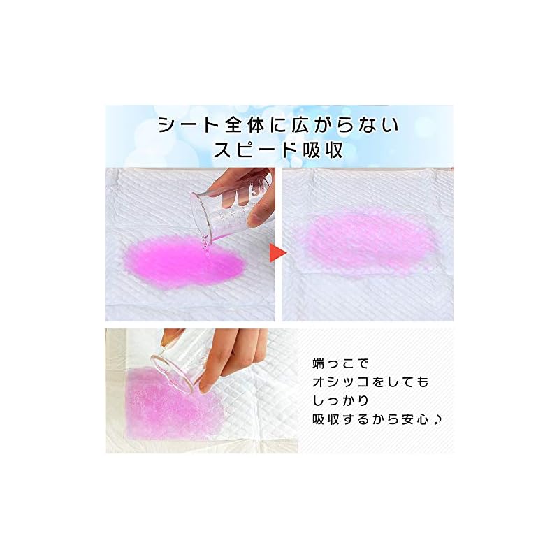 【即納】【Amazon.co.jp限定】 Smart Basic アイリスオーヤマ ペットシーツ 超厚型 お徳用 ワイド 100枚入 (x 1) (ケース販売)