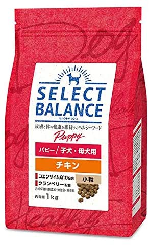 <a href="https://www.qoo10.jp/gmkt.inc/Search/brand.aspx?brandno=109498" target="_blank" class="title_brand" id="btn_brand" title="Select Balance ">Select Balance </a>セレクトバランス パピー チキン 小粒 子犬母犬用1kg