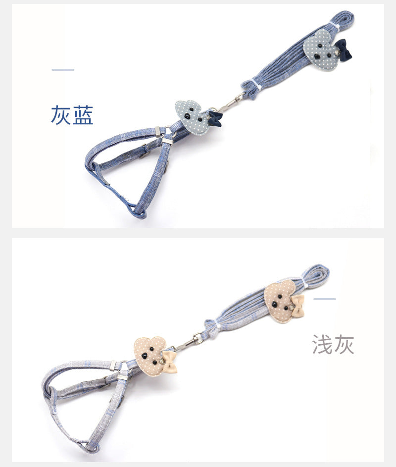 中型犬 2点セット ペット用品 92 ネコ用ハーネス 軽量 ペットハーネス お出かけ 犬 ハーネスリードセット リーシュ 犬用 胴輪 ハーネス お散歩 リード 犬用ハーネス 簡単装着 小型犬 シンプル