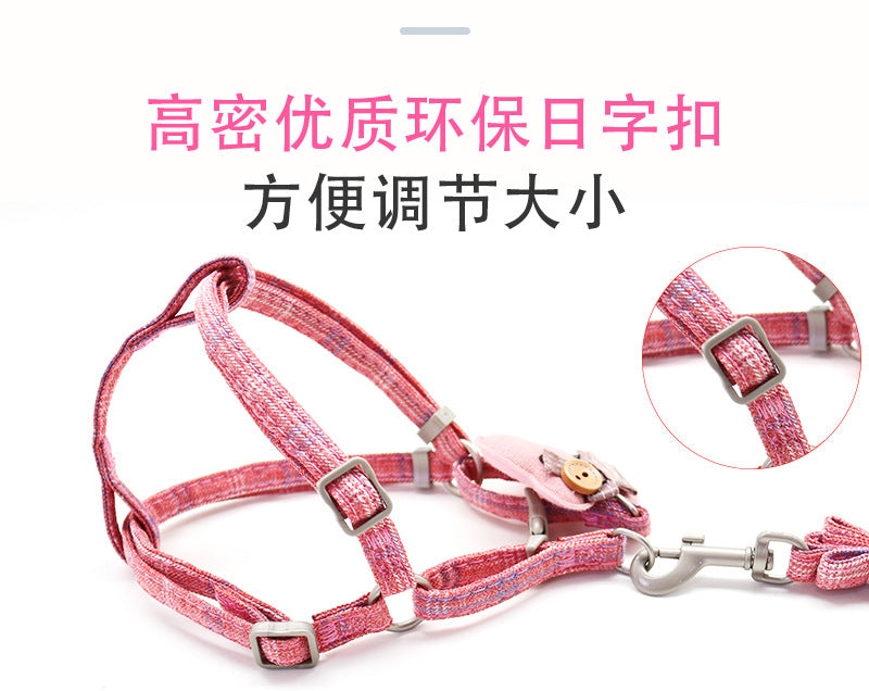 中型犬 2点セット ペット用品 92 ネコ用ハーネス 軽量 ペットハーネス お出かけ 犬 ハーネスリードセット リーシュ 犬用 胴輪 ハーネス お散歩 リード 犬用ハーネス 簡単装着 小型犬 シンプル