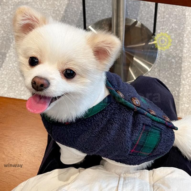 ドッグウェア 犬服 ペット用 猫犬用 洋服 裏起毛 ロンパース 小型 中型 ペット服 つなぎ オールシーズン プードル チワワダックス