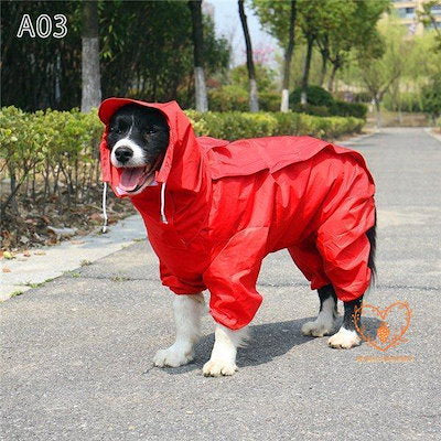 犬用 防水服犬服 レインコート 犬服 レトリバー犬 犬レインコート 犬の服 ドッグウェア ゴールデン犬 雨具 犬用 防水服 防雨犬の服 小型犬/中型犬