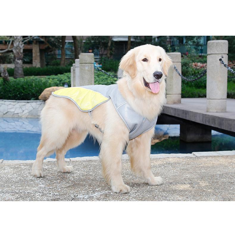 着脱簡単 通気 快適 夏 犬用 夏対策 冷感 ペット 大型犬 着せやすい 中型犬 接触冷感 小型犬 ひんやりベスト 犬の服 熱中症対策 猫用 クールベスト 暑さ対策