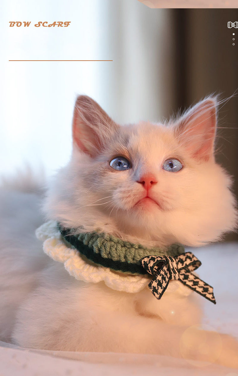 アクセサリー 20cm~30cm オシャレ かわいい 猫 撮影道具 成猫 チョーカー 首輪 ペット ネコ 超軽量 犬 子猫 マフラー 安全 写真 猫用首輪 カラーリボン リボン