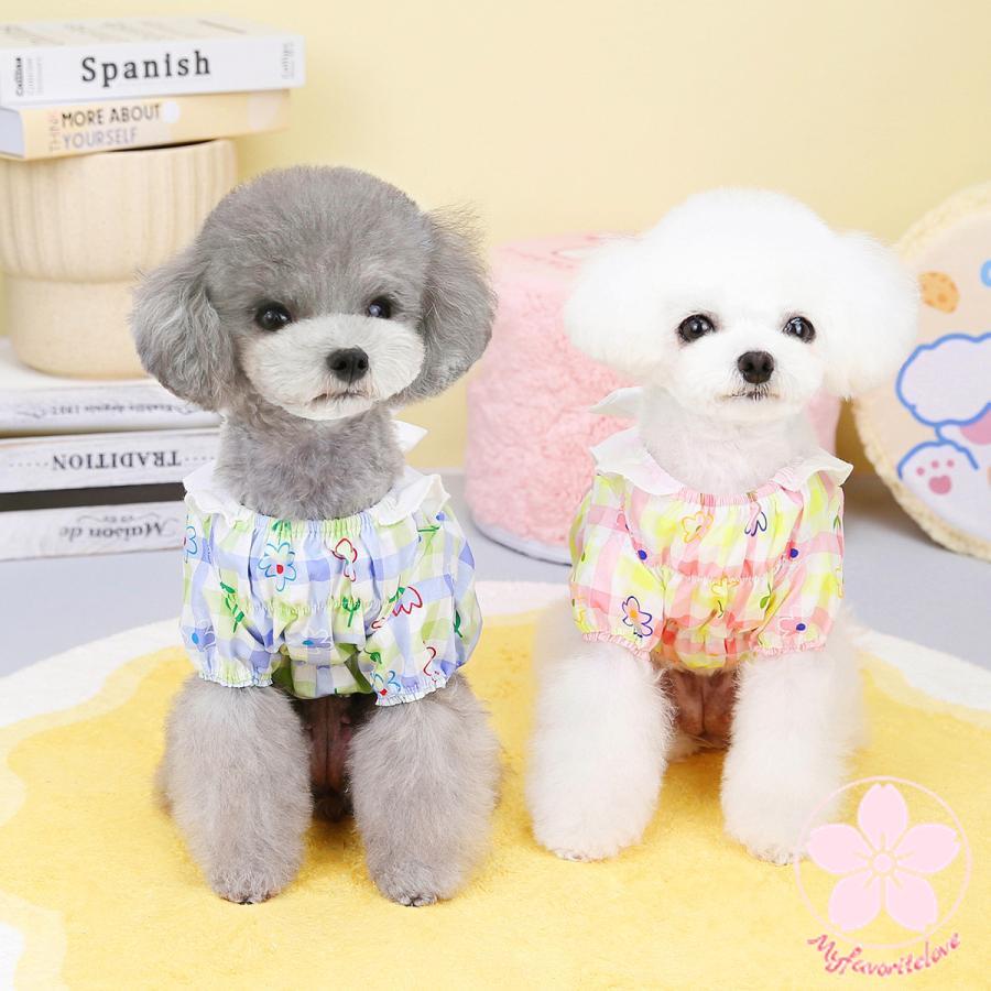 高級な質感 ペット 服 安い 犬 春 夏 秋 フリル ワンピース かわいい 可愛い ハイブランド 猫 ドッグウェア
