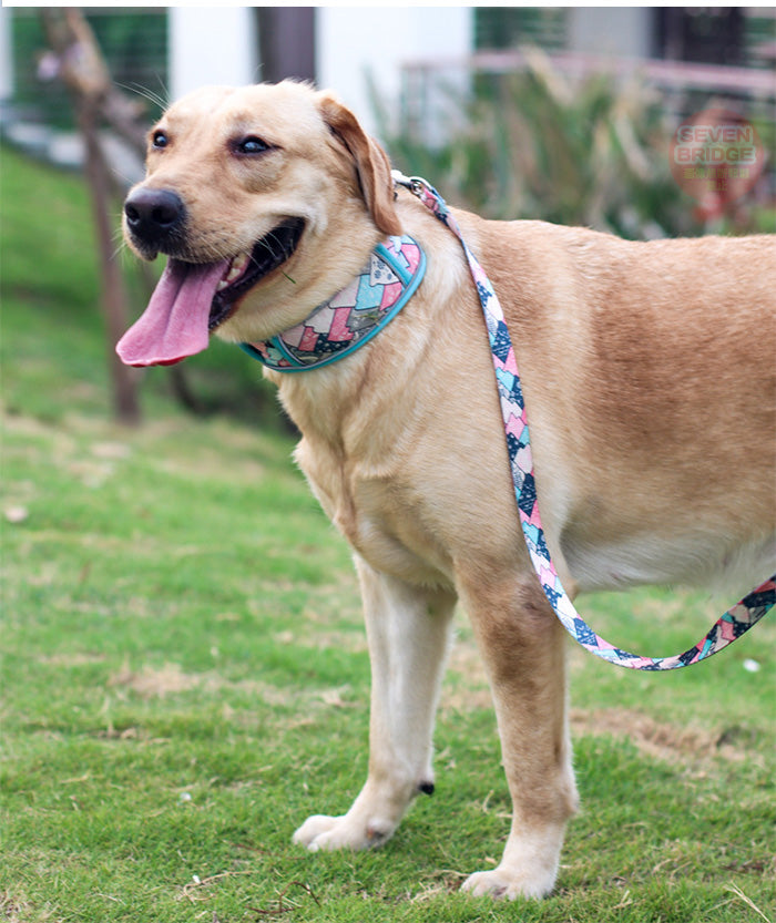 和柄 首や喉に優しい 光反射 ペットグッズ 中型犬 小型犬 ソフト 犬 ペット 首輪 大型犬 ドッグ 素材 幅広
