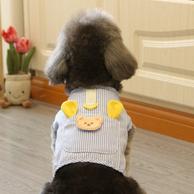 ペットの猫の小型犬のテディの犬の胸のストラップの牽引ロープのベスト式のドッグランのかわいいパンダの牽引 メガ割ワンピースパンツトートバッグ