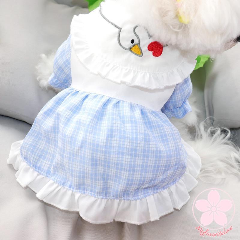 超目玉新品 ペット服 安い 犬 春 夏 涼しいフリル ドレス ワンピース かわいい 可愛い ハイブランド 猫 ドッグウェア