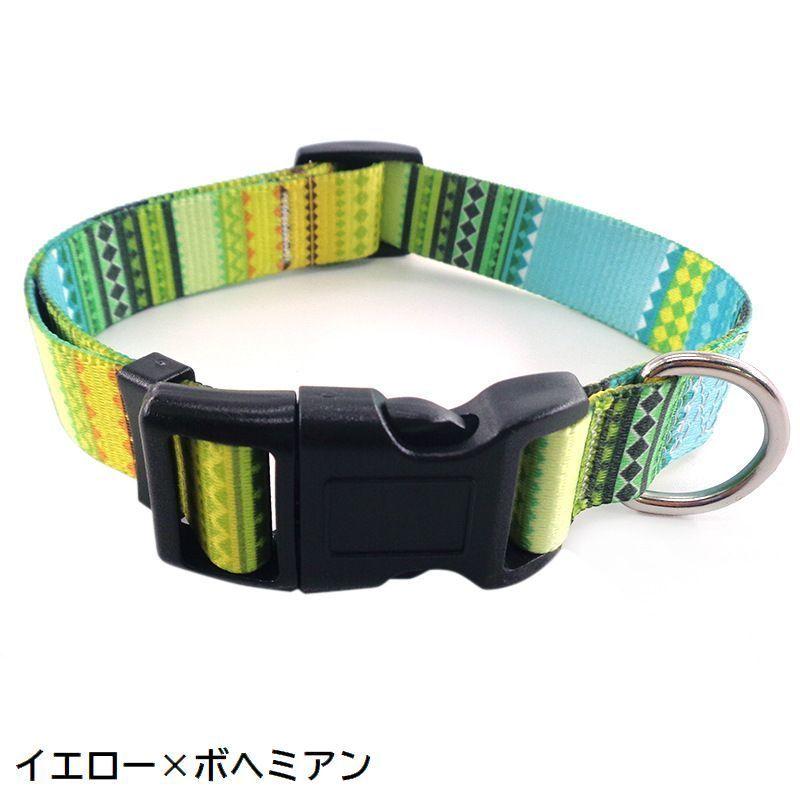 幾何学 カラフル フラワー ペット用品 サイズ調節可 首輪 ボヘミアン チェック 猫用 おでかけ 散歩 カラー バックル おしゃれ 犬用 可愛い 花