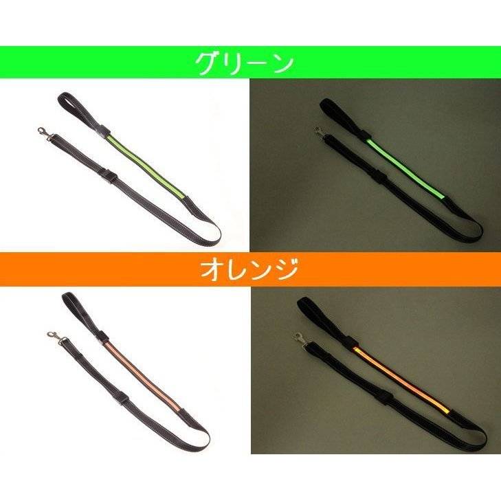 今月最大のプロモーション 迅速な配送 リード 中型犬 安全対策 首輪 ペット用品 光る 小型犬 ドッグ LED 犬 首輪 長さ調整 散歩 出かけ カラバリ豊富リード 中型犬