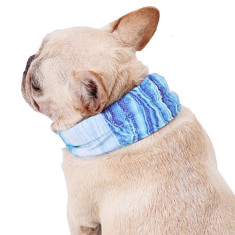 犬用 ネッククーラー スカーフ ひんやり グッズ 熱中症対策 暑さ対策 クール 瞬間 冷却 夏 散歩 お出かけ アウトドア 屋外 首冷やす 首クール バンダナ