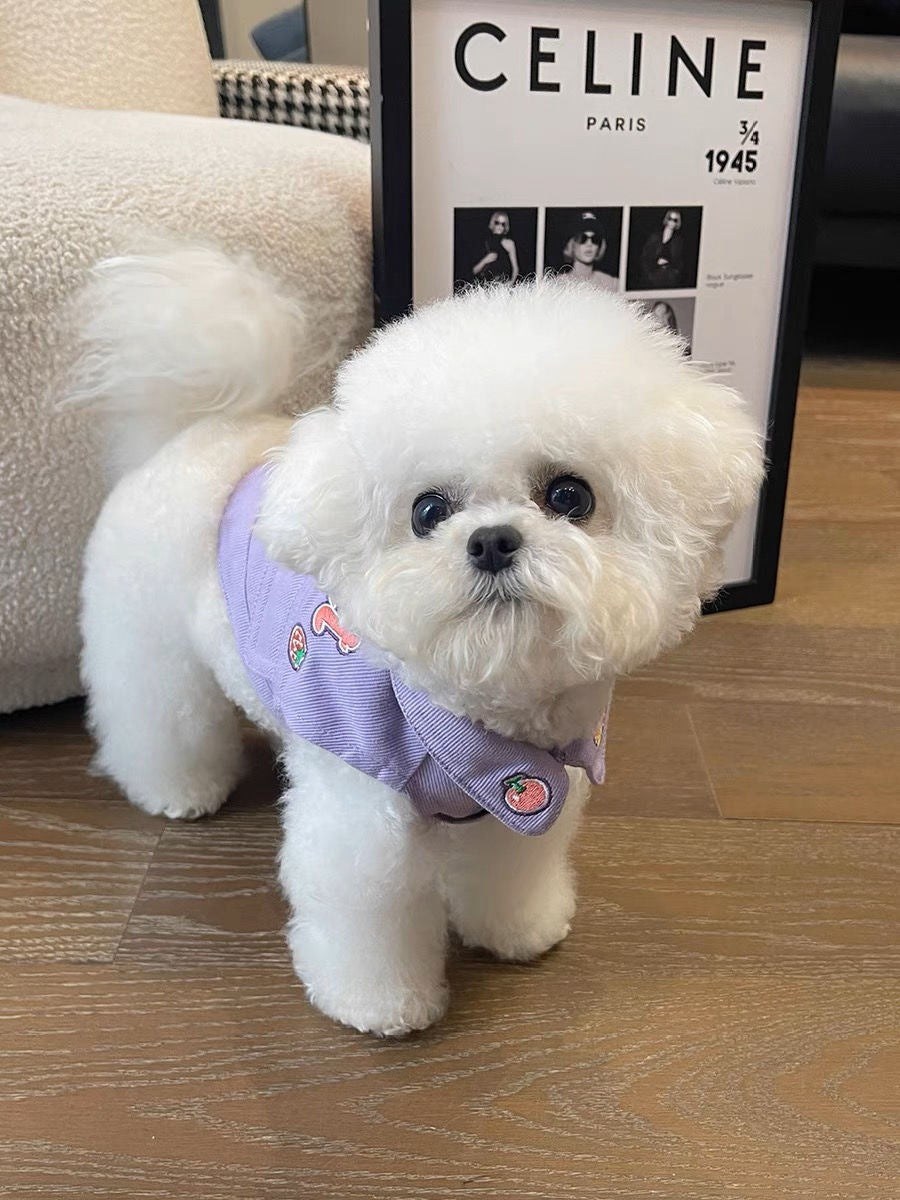 【6989人コレクション】ネットレッド犬服春秋タイプペット子犬テディ比熊雪納瑞小型犬デニム