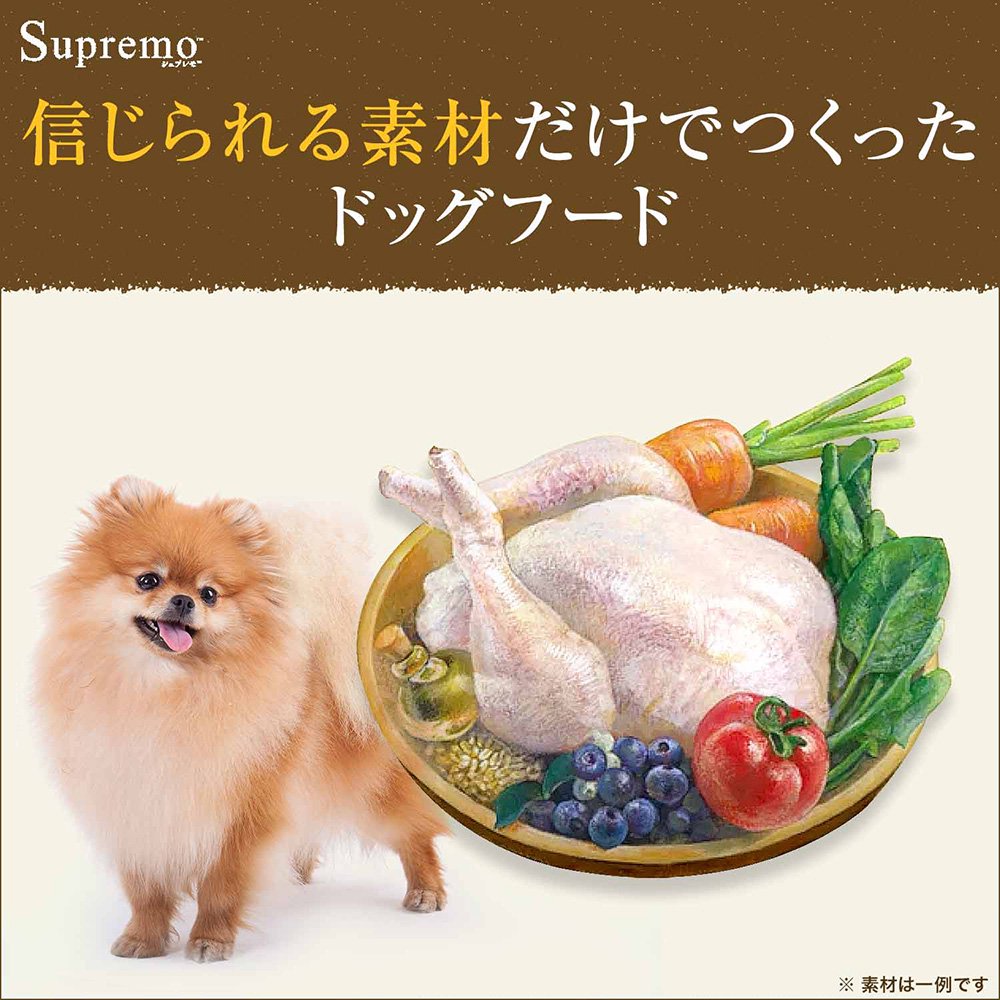<a href="https://www.qoo10.jp/gmkt.inc/Search/brand.aspx?brandno=56208" target="_blank" class="title_brand" id="btn_brand" title="シュプレモ">シュプレモ</a>ニュートロ 超小型犬4kg以下用 成犬用 4kg+パウチ 1袋 おまけ付 CRC45―02―53―10―00