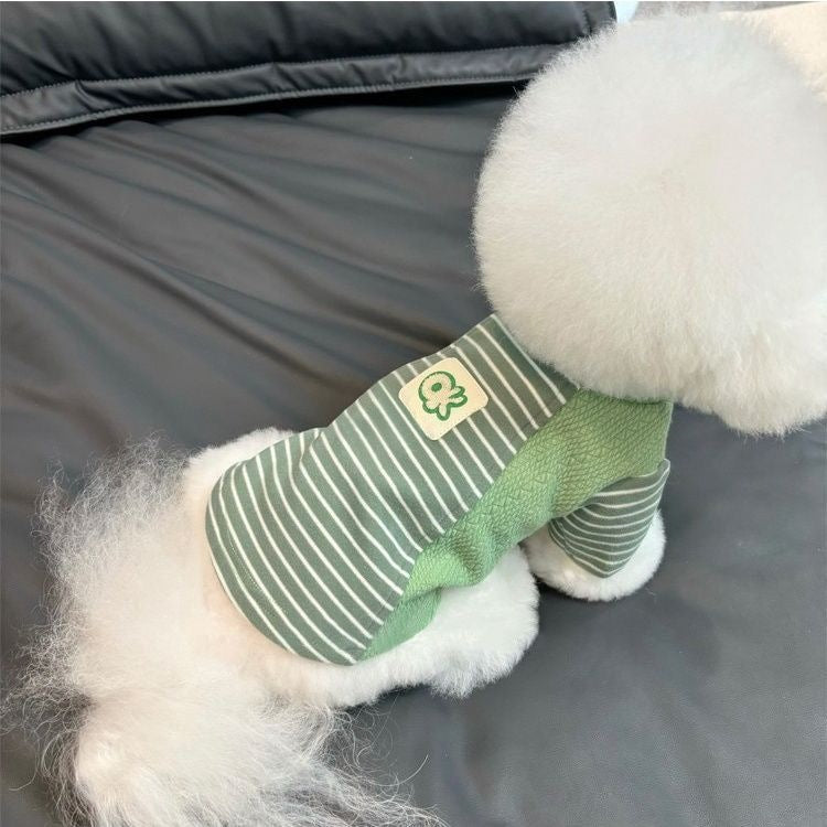 かわいい 猫 犬の服 秋冬物 新しいスタイル ビションフリーゼ テディ シュナウザー ペット用あったかボトムシャツ ホームウェア 犬 服 犬の服 犬 洋服 犬の服夏 犬洋服