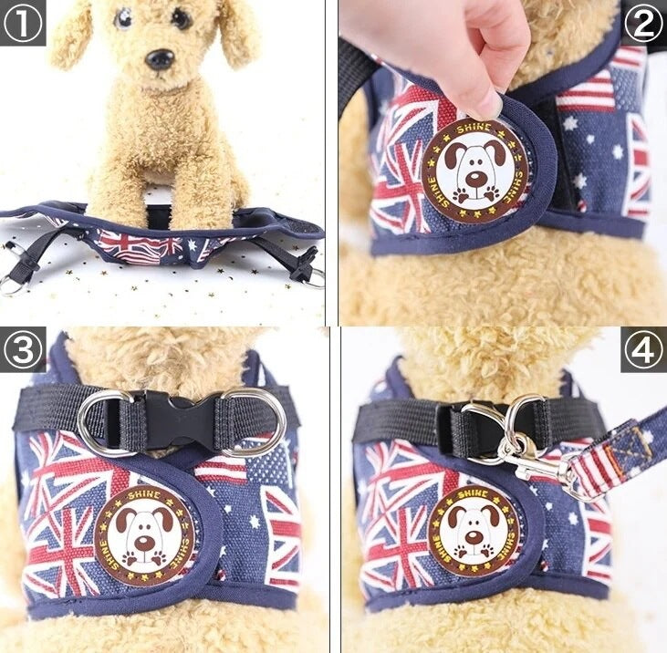 12Type ペット ペットグッズ 犬用品 犬 首輪 胴輪 リード ハーネスリード 小型犬用ペット ペットグッズ
