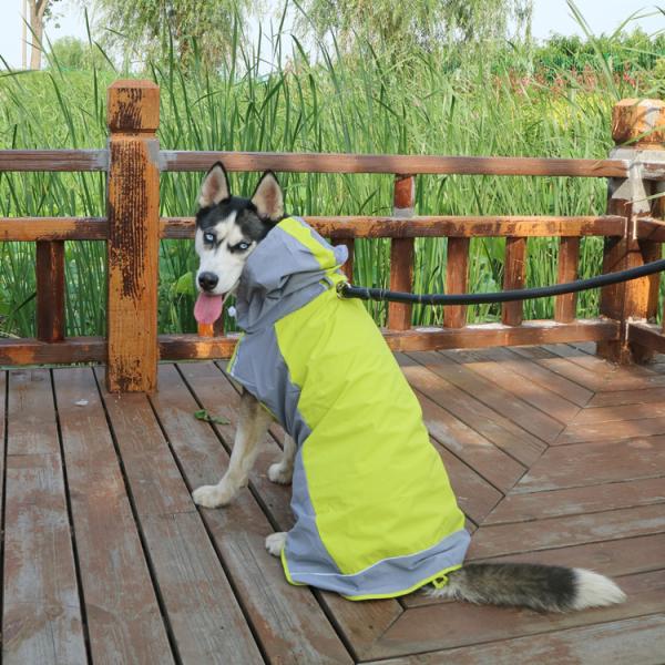 犬用 レインコート ポンチョ 中型犬 大型犬 ドッグウェア かわいい ペット 服 ウェア 雨具 防水