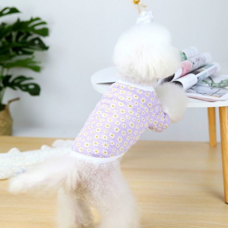 リトルデイジー カーディガン ペット 小型犬 テディ ビションフリーゼ ポメラニアン 犬 服 犬の服 犬 洋服 犬の服夏 犬洋服