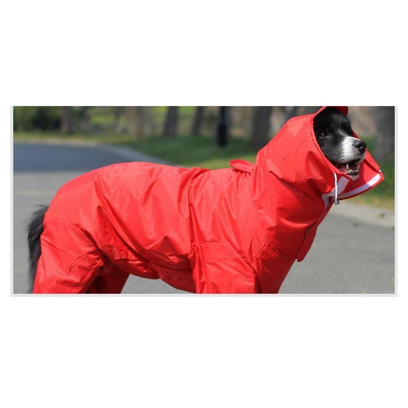 犬用レインコート ペットレインコート 防水 通気 軽量 12-30サイズ 大きいサイズ 汚れ防止 中大型猫犬 ドッグレインコート