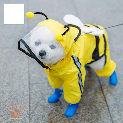 犬 雨の日 散歩 レインコート 春 夏 雨具 雨着 ペット用 つなぎ カッパ ポンチョ 犬服 レイングッズ 旅行 お出かけ 梅雨対策 小型犬 中型犬XS-7XL サイズ追加