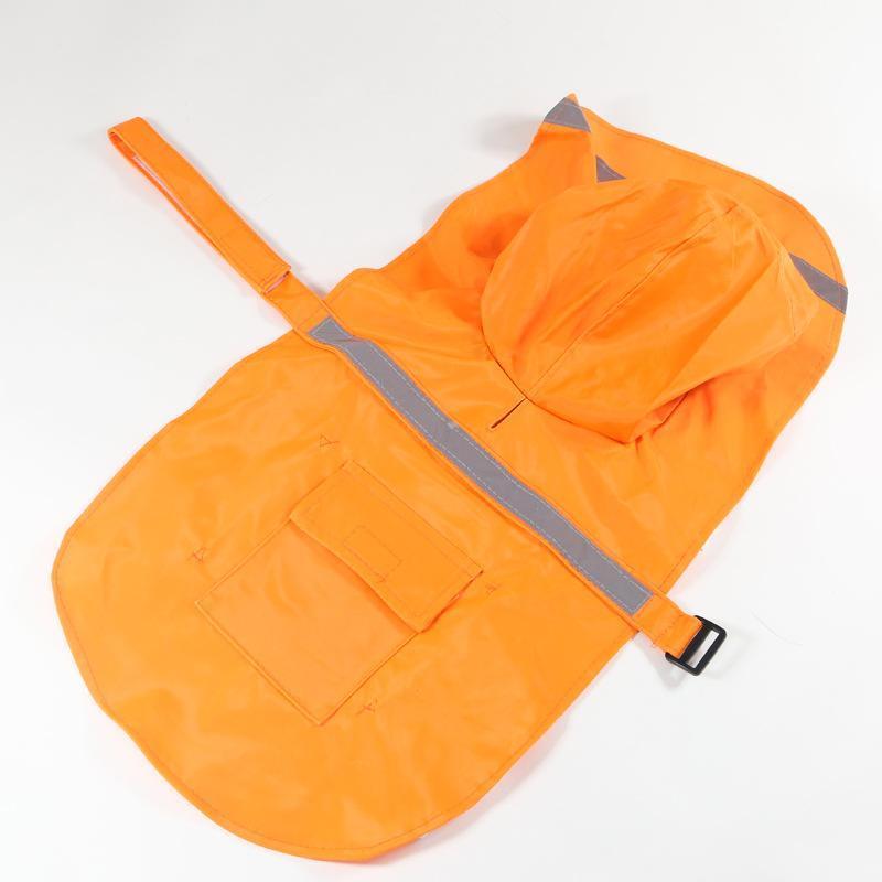 商品 犬用レインコート 犬服 レインコート 中大型犬反射テープ付き 梅雨 雨具 ポンチョ カッパ 雨の日のお散歩に ペット服