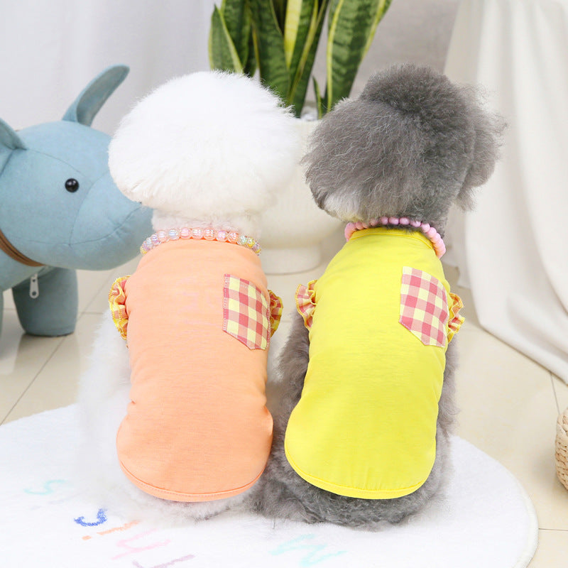 猫 犬 洋服 犬服 ペット服 大中小型犬 ペット用品 犬/猫用 犬の服 ペットウエア 小型犬 中型犬 通気 可愛い ドッグウェア トレーナー 犬 服 ワンピース サロペット ビションフリーゼ 犬猫服