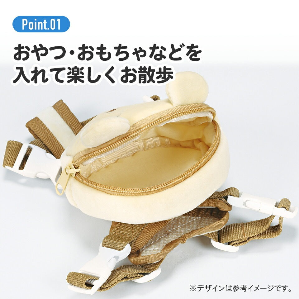 スケーター ペット用ハーネスリュック ミッキーマウス PRYU1 4973307673634