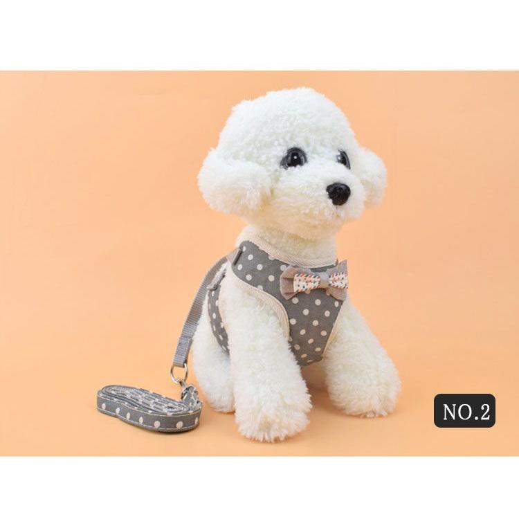 3日以内に出荷 2025新品 2点セット ペット用 犬用 ハーネスとリード 型ハーネス&リード ストレス軽減 高強度縫製 軽量メッシュ 通気性あり 肌触りいい表地 ク2点セット ペット用