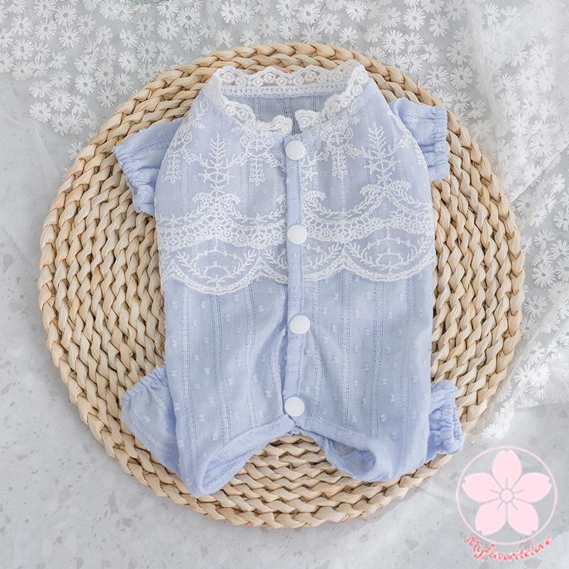 新入庫 ペット 服 安い 犬 春 夏 レース パジャマ かわいい 可愛い ハイブランド 猫 ドッグ ウェア