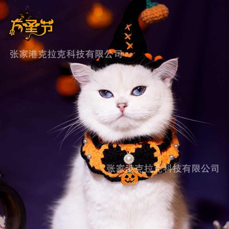 ねこ/犬用品 首輪マフラー サンタマフラー ハロウィンギフト プレゼント お祝い 大人気 着脱簡単 可愛い 散歩 旅行 撮影用 ペット服 記念撮影 INS tiktok かわいい ペット用品 ペット