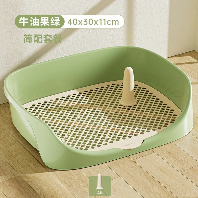 犬 トイレトレー 犬 トイレ ワイド 保護掃除が簡単 ペットトイレ トレーニングトイレ メッシュトレ メッシュトレー 犬トイレトレー 柱付き 訓練しやすい 飛び散