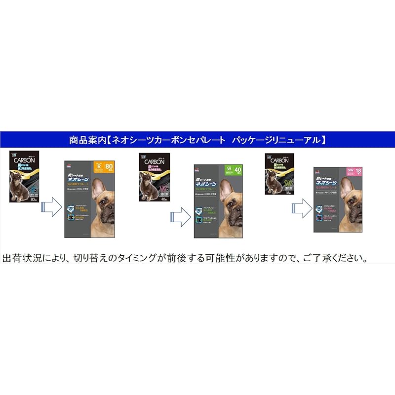 【即納】ネオルーライフ ネオシーツカーボンセパレート スーパーワイド 18枚入