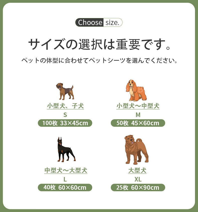 ペットシーツ 厚型 超吸収 抗菌 消臭 トイレシート 犬用品 使い捨て スーパーワイド 吸水シート 防水シーツ トイレシーツ ペット用 ペットシート 犬 猫