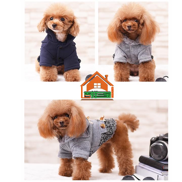 の主役級 ダッフルコート 犬服 犬の服 アウター コート ジャケット 裏起毛 ボア ドッグウェア服 おしゃれ 可愛い トイプードル チワワ 洋服