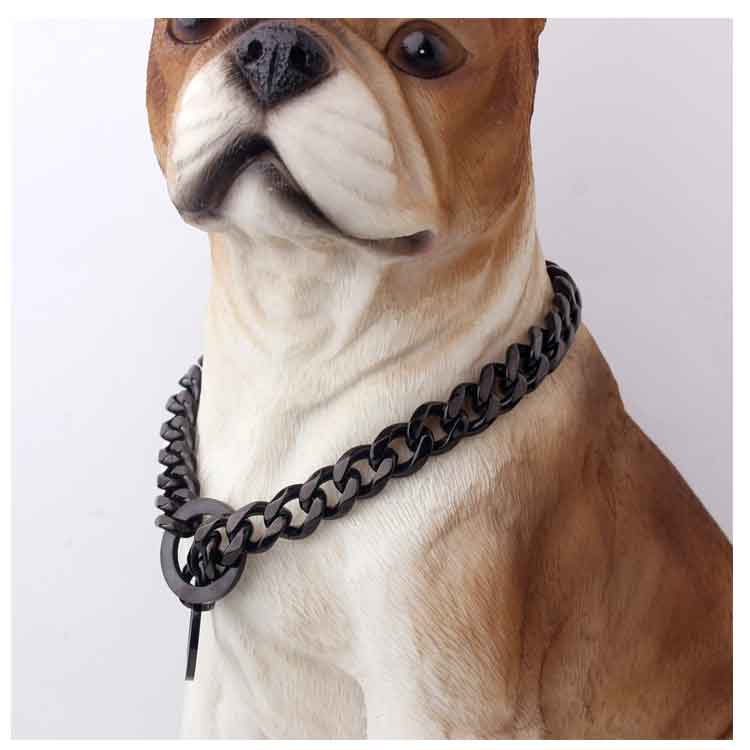 首輪 犬 ステンレス チョーカー チョーカー 小型犬 大型犬用 ワンちゃん用 トレーニングチョーク 高級感 大きいサイズ 幅15mm ネックレス 大型犬 チェーンの首輪 カッコいい首輪 中型犬 犬のネ