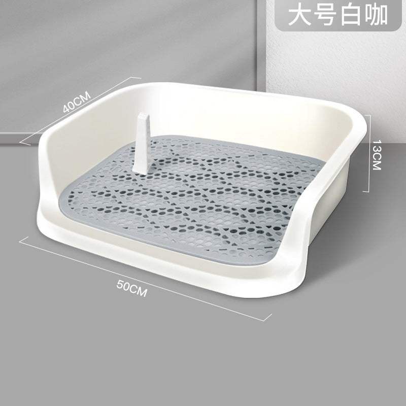 PP素材を採用犬 トイレ トレー おしゃれ トイレトレーニング ペットトレー ワイド ペット用 犬用トイレ トイレ本体 犬トイレ 犬のトイ トイレ容器 ペットトレー トイレトレーニング