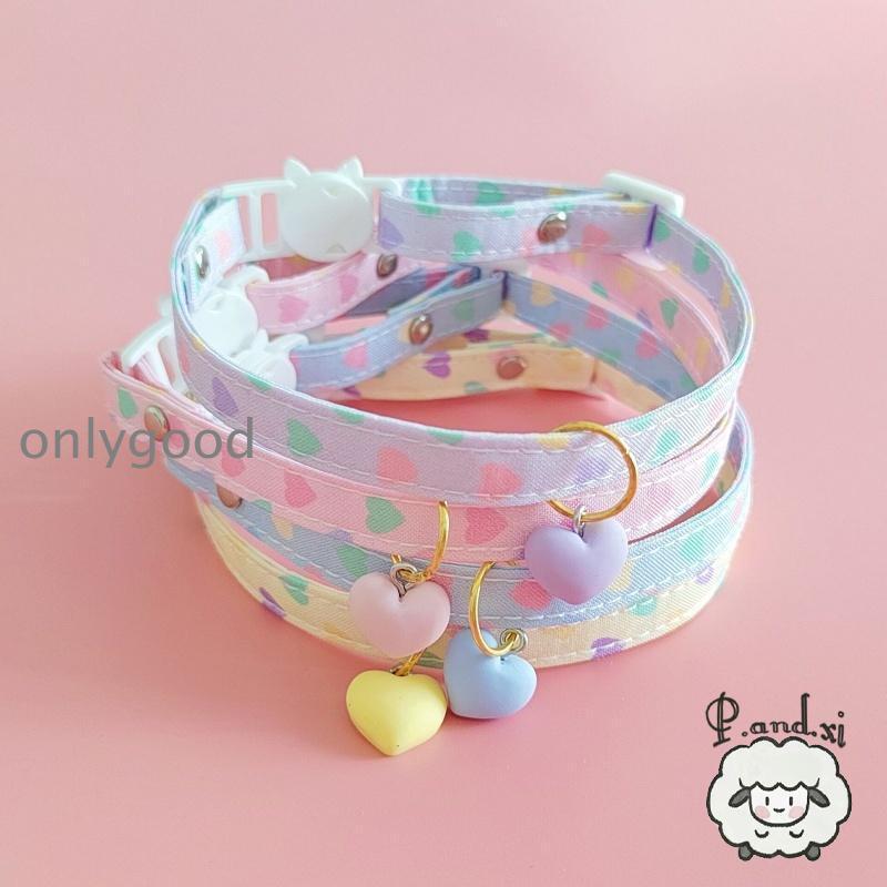 おめかし おしゃれ 猫用首輪 スター 猫 セーフティバックル チョーカー ネコ用品 ネコ 雲 ねこ 星 ハート 可愛い チャーム ペットグッズ カラー