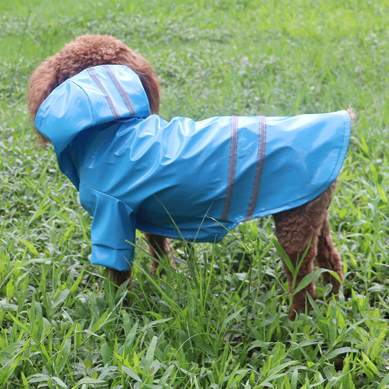 人気ペットマッキントッシュ反射帯犬マッキントッシュ厚手防水小型犬中型犬