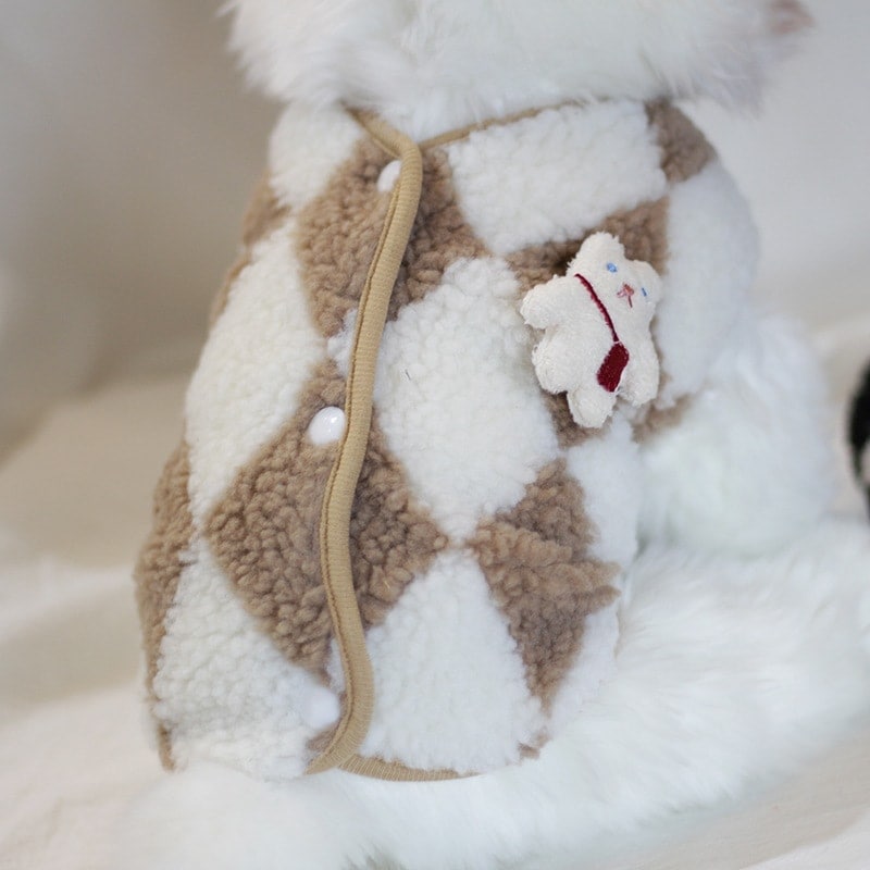 メガ割 3日で出荷人气新作との犬服テディボーミペットのコキシナレビーベア暖かい可愛らしい アウター 暖かい韓国ファッション