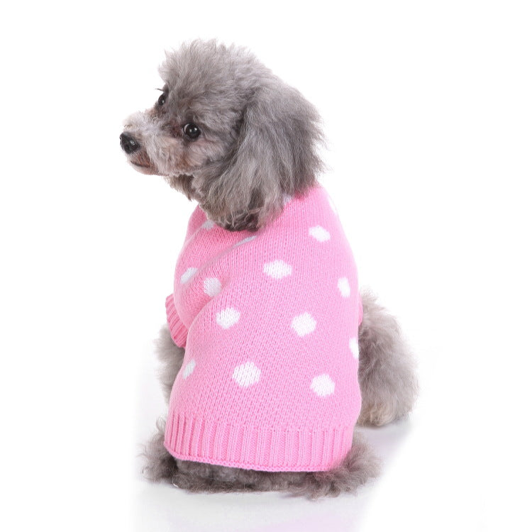 2023年新作入荷 ペット服 犬 服 Tシャツ ドッグウェア犬セーターペットクリスマスセーターニットハイネックペット服セーター犬セーター