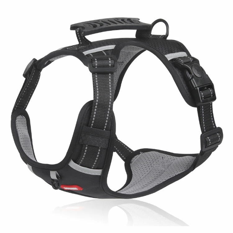 20%キャンペーン実施中!ハーネス 小型犬 犬用 ハーネスベルト 犬 ハーネス ハンドル付き 大型犬 中型犬 防衝撃 リード ドッグ用品 ペット 出かけ用 抜けない 散歩 カジュアル 簡単着脱 犬 ペ
